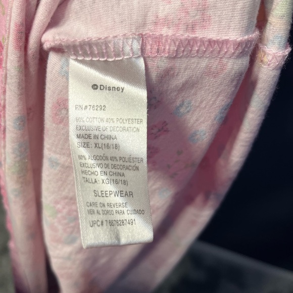 Disney Women's Tinkerbell Nightgown Dress Size XL - Picture 7 of 7